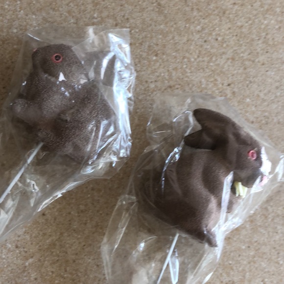 12. NWT Baby shower/ Easter bunny picks decorations - Picture 11 of 16